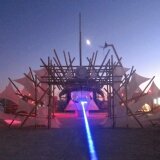 Fractal Nation Village camp Portal- Burning Man 2011