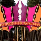 Center Portal sign, Electric Forest Festival 2013
